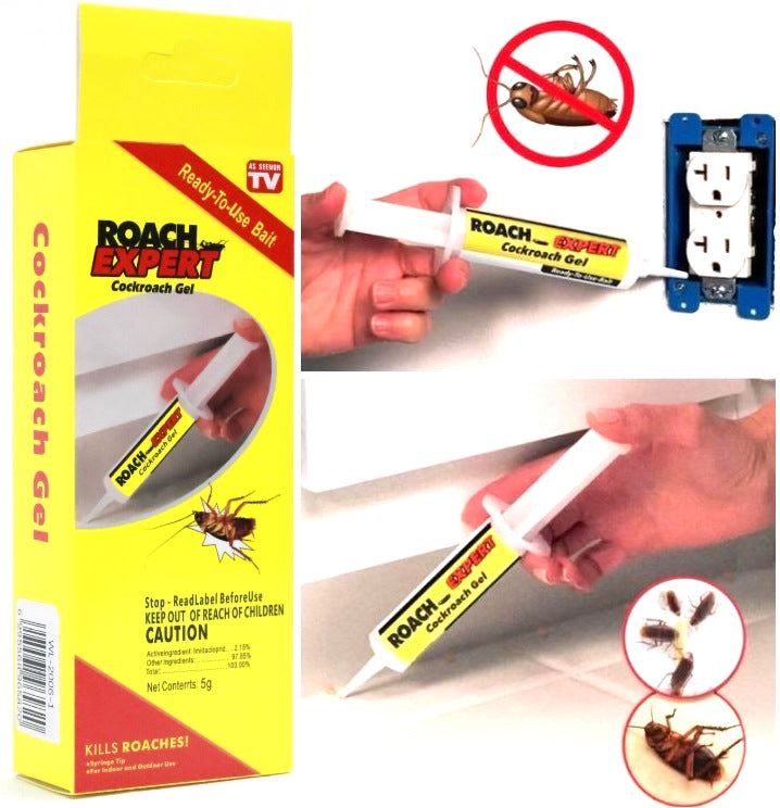 Eliminador de Cucarachas | Roach Expert Gel 5 gramos